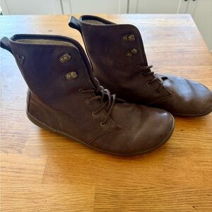 Vivo Barefoot Gobi Dark Brown Leather Boots